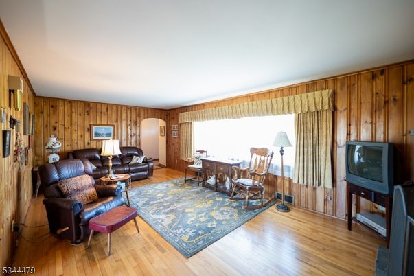 Home Office, Interior, Living room, Wood Texture Flooring, Wooden Walls