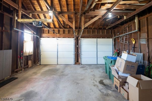 Garage, Interior, Wooden Beams, Wooden Ceilings