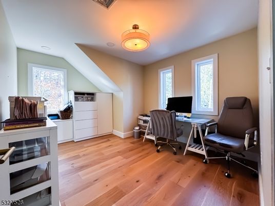 Home Office, Interior, Wood Texture Flooring