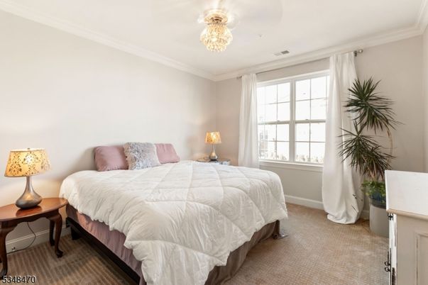 Bedroom, Chandelier, Interior