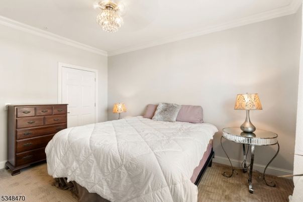 Bedroom, Chandelier, Interior