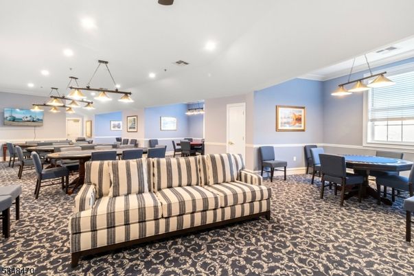 Dining room, Interior, Pendant Lights, Recessed Lighting