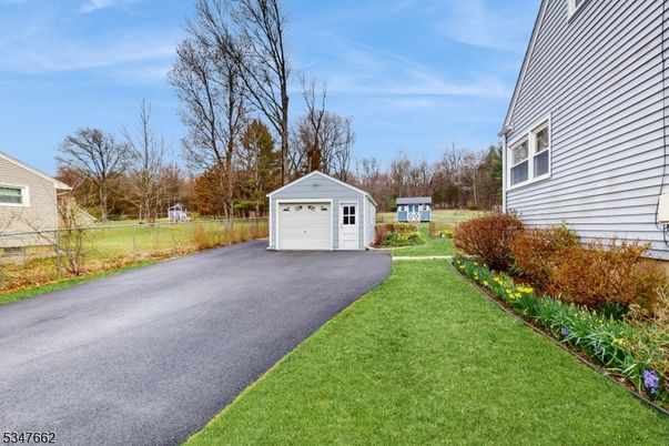 Backyard, Detached Garage, Exterior