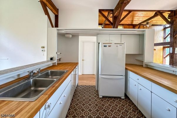 Interior, Kitchen, Wooden Beams