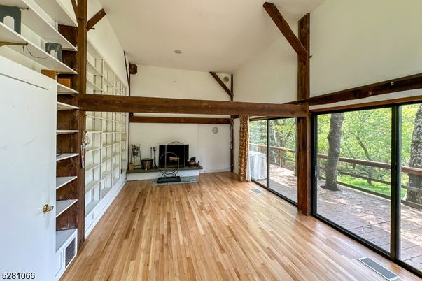 Fireplace, Interior, Wooden Beams, Wood Texture Flooring