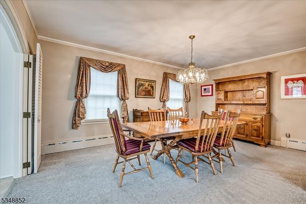 Dining room, Interior, Pendant Lights