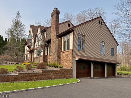 Attached, Exterior, Facade, Brick Facade, Tudor Revival
