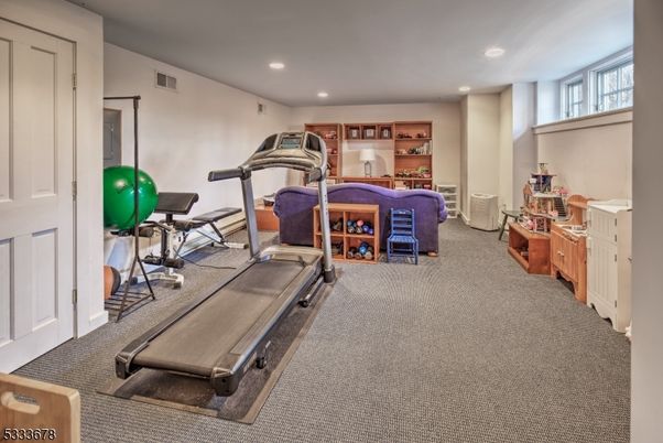Fitness Equipment, Interior, Recessed Lighting