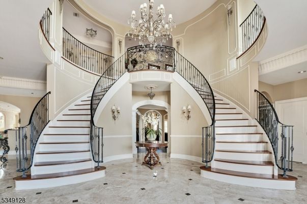 Chandelier, Interior, Recessed Lighting