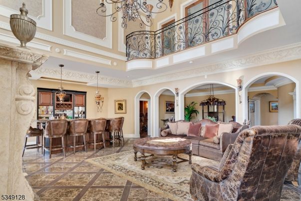 Chandelier, Interior, Living room, Pendant Lights, Recessed Lighting