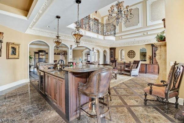 Chandelier, Interior, Living room, Pendant Lights, Recessed Lighting