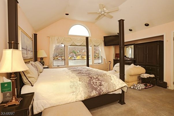 Bedroom, Fireplace, Interior
