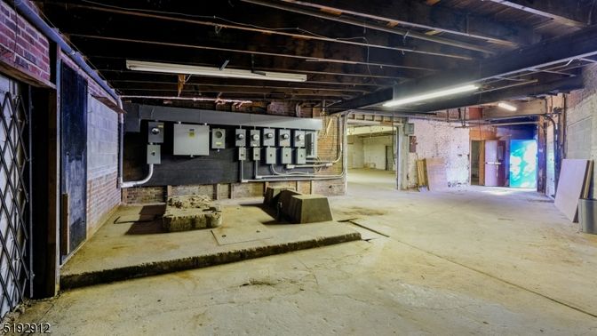 Interior, Stone Walls, Wooden Beams