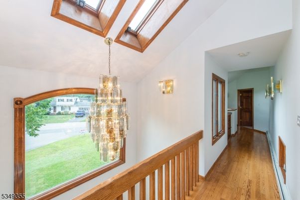Chandelier, Interior, Wood Texture Flooring
