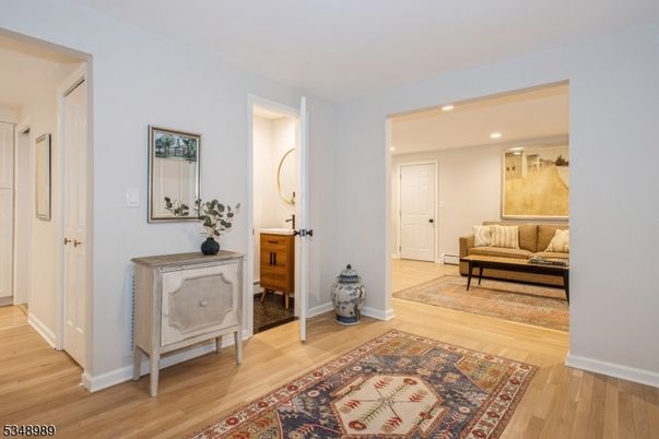 Interior, Recessed Lighting, Wood Texture Flooring