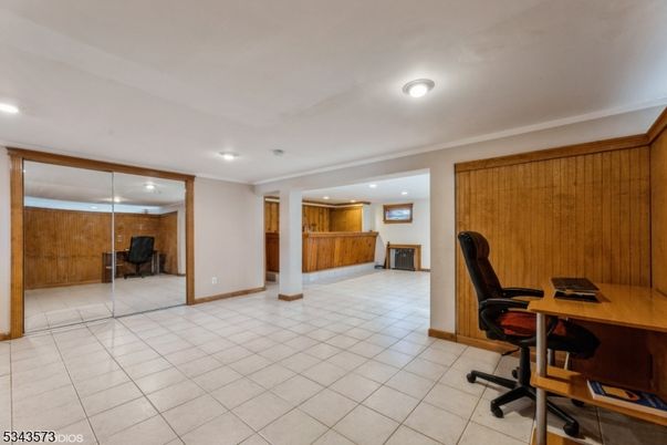 Home Office, Interior, Recessed Lighting