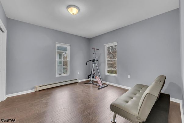 Fitness Equipment, Interior, Wood Texture Flooring