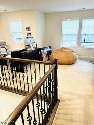 Home Office, Interior, Recessed Lighting