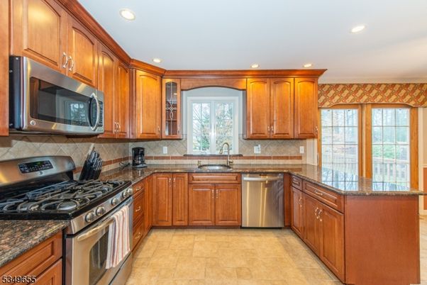 Interior, Kitchen, Recessed Lighting, Stainless Steel Appliances