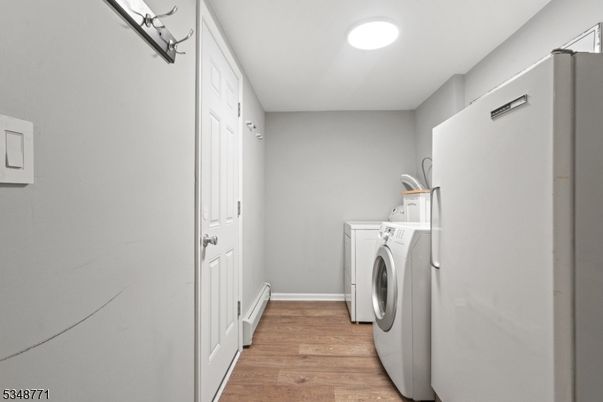 Interior, Recessed Lighting, Utility Closets, Washer, Wood Texture Flooring
