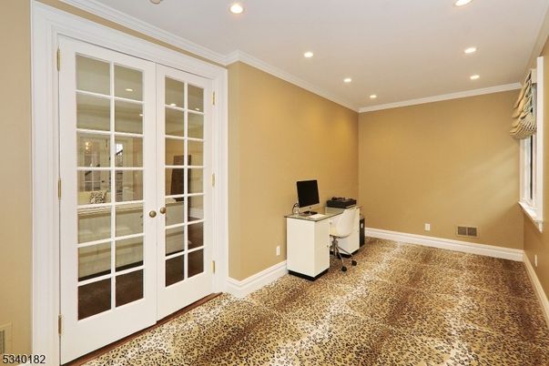 Home Office, Interior, Recessed Lighting