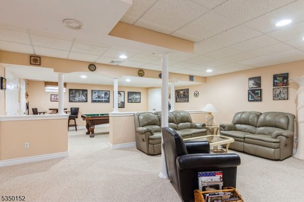 Billiard Table, Game Room, Interior, Living room, Recessed Lighting