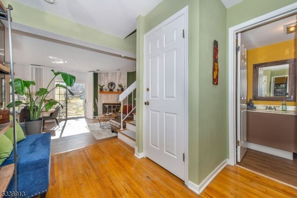 Fireplace, Interior, Wood Texture Flooring