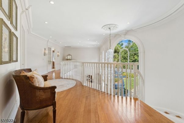 Chandelier, Interior, Recessed Lighting, Wood Texture Flooring