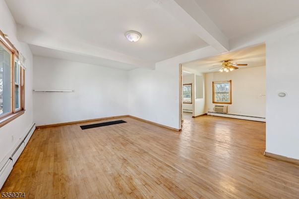 Empty room, Interior, Wood Texture Flooring