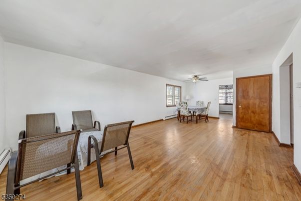 Dining room, Interior, Wood Texture Flooring