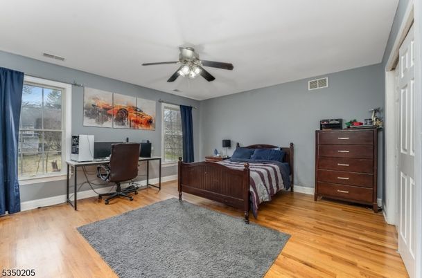 Bedroom, Home Office, Interior, Wood Texture Flooring