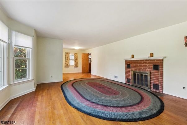 Empty room, Fireplace, Interior, Wood Texture Flooring