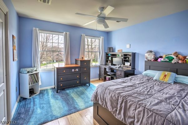 Bedroom, Home Office, Interior, Wood Texture Flooring