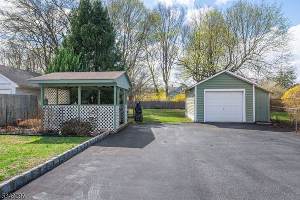 Backyard, Detached Garage, Exterior