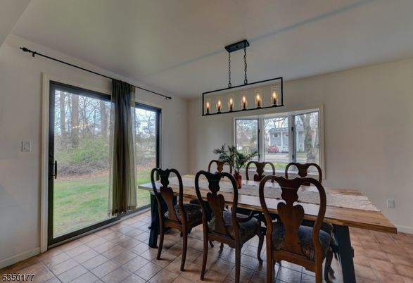 Dining room, Interior, Pendant Lights