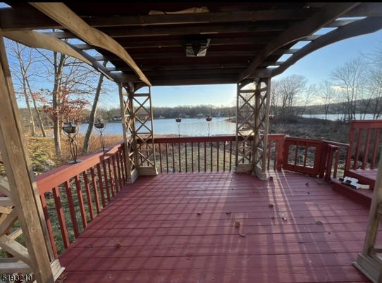 Exterior, Water, Wooden Beams