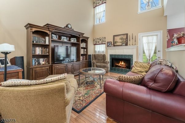 Fireplace, Interior, Living room, Wood Texture Flooring
