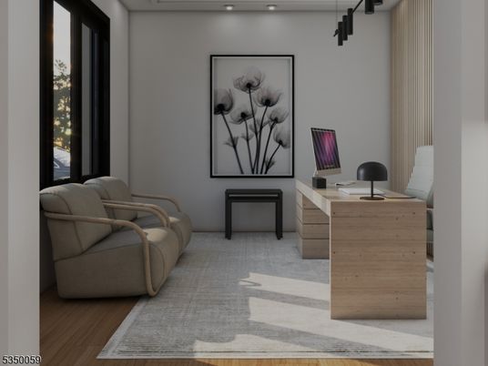 Home Office, Interior, Wood Texture Flooring