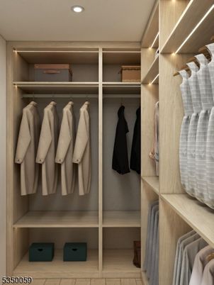 Interior, Recessed Lighting, Walk-in Closets