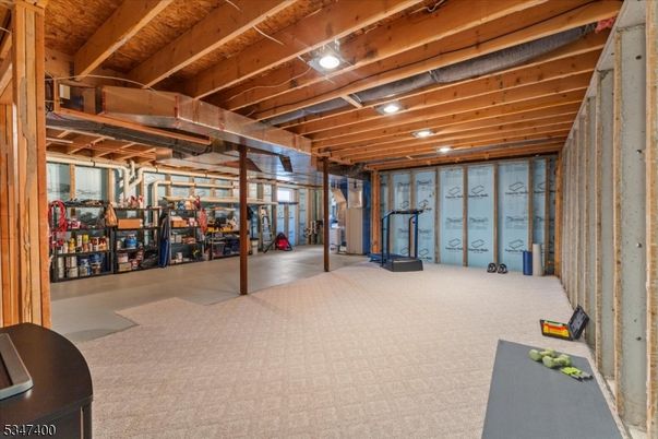 Fitness Equipment, Interior, Wooden Beams, Wooden Ceilings