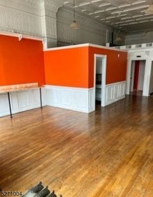 Empty room, Interior, Pendant Lights, Wood Texture Flooring