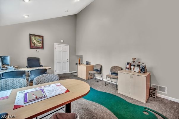 Home Office, Interior, Recessed Lighting