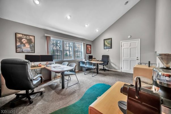 Home Office, Interior, Recessed Lighting