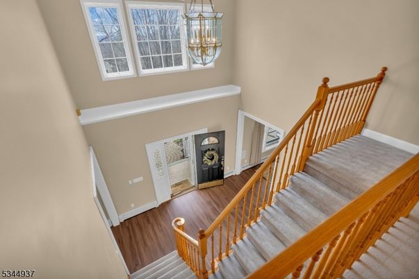 Chandelier, Interior, Wood Texture Flooring