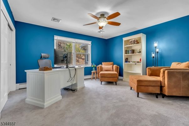 Home Office, Interior, Living room