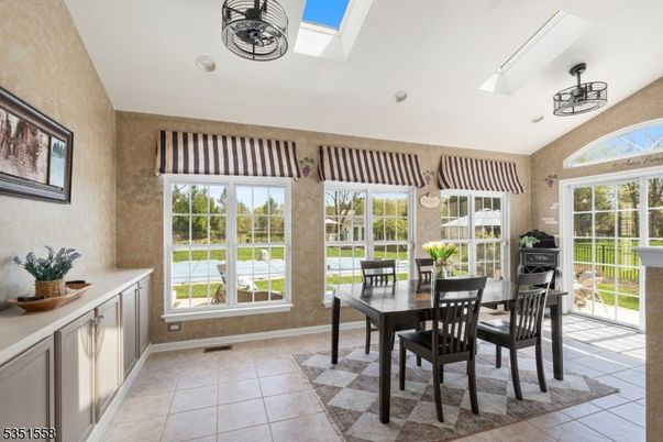 Dining room, Interior, Sun Room