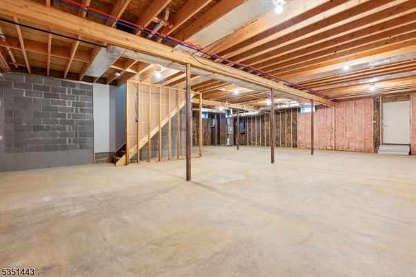 Interior, Stone Walls, Wooden Beams