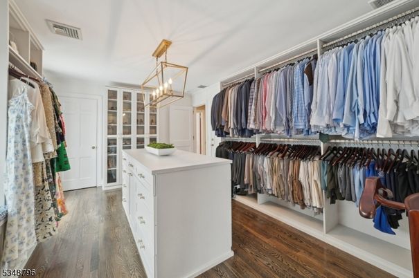 Interior, Pendant Lights, Walk-in Closets, Wood Texture Flooring