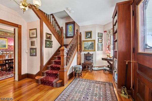 Dining room, Interior, Wood Texture Flooring