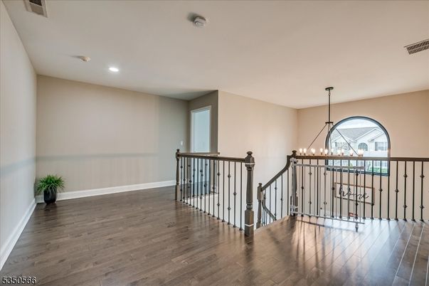 Chandelier, Interior, Recessed Lighting, Wood Texture Flooring